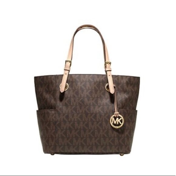 Michael Kors Signature Jet Set East West  Tote - Picture 3 of 17